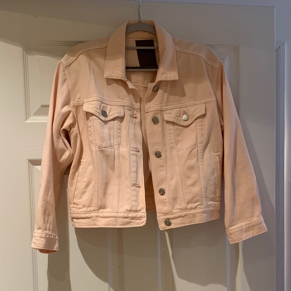 GAP Light Pink Denim Jacket